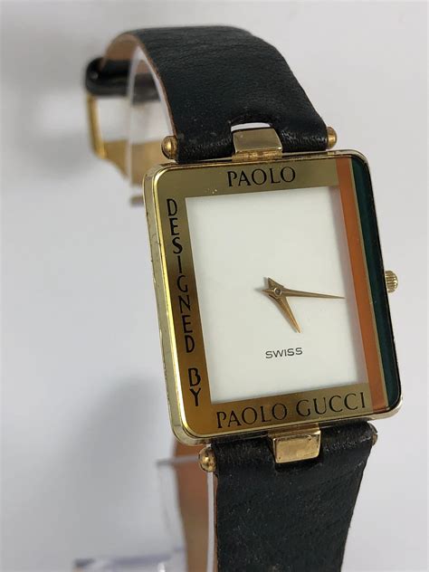 paolo gucci watch worth|gucci watch with changeable bezels.